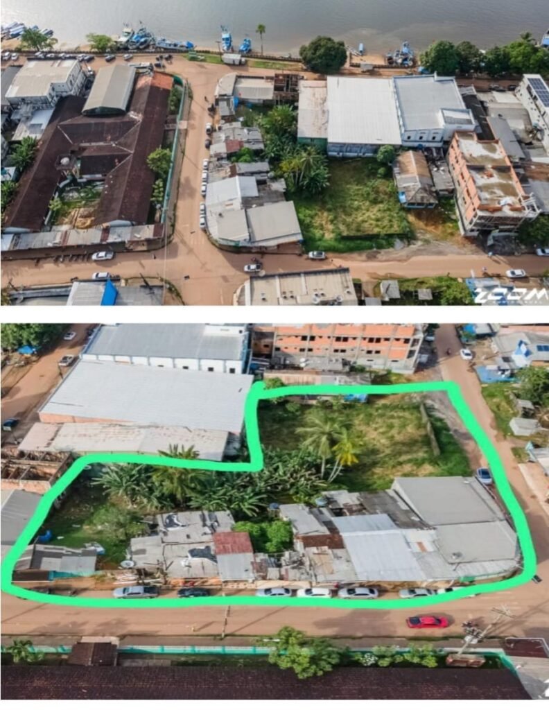 🚨EXCELENTE OPORTUNIDADE DE INVESTIMENTO🚨 🏞️ TERRENO 2.442m² COM LOJAS A VENDA NO CENTRO DE OIAPOQUE/AP 🏢💰